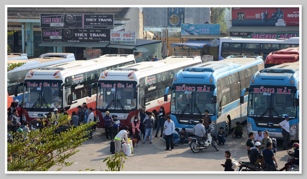 Bến xe Đức Long Gia Lai tấp nập người đi lại vào những ngày lễ lớn 